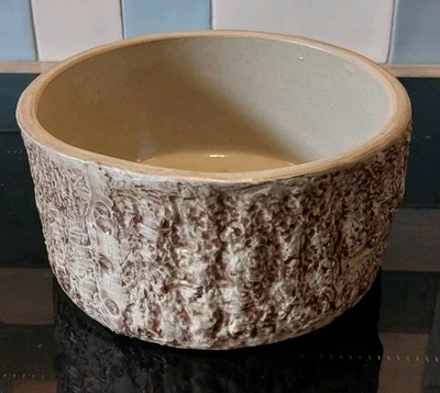 Vintage Hillstonia Pottery Tree Trunk Or Log Planter Made by MOIRA Pottery UK. - Image 1 of 4