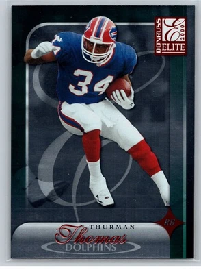 2000 Donruss Elite #60 Thurman Thomas - Image 1 of 2
