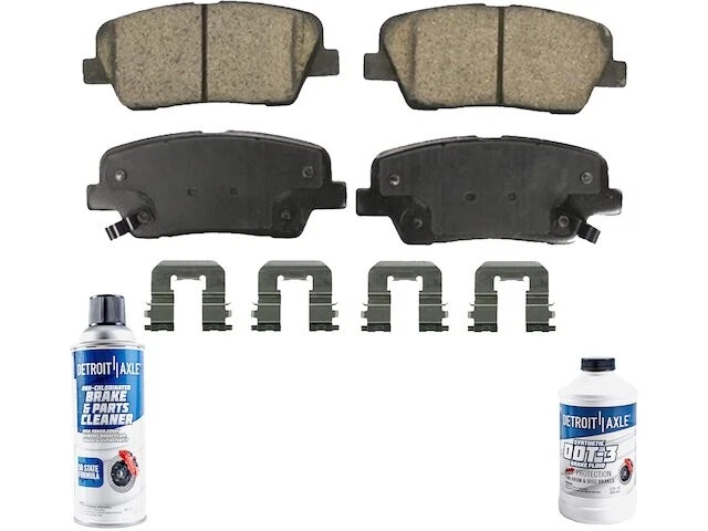 Juego de pastillas de freno traseras para Hyundai Equus 2011-2016 2012 2013 2014 2015 QZ984XR Foto 1 de 1