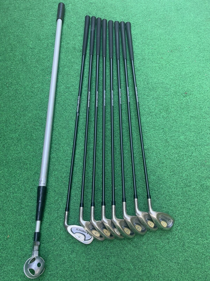 Nitro Approach Golf Club Iron Set 3–PW RH Graphite Reg & 15 Ft Ball Retriever - Image 1 of 4