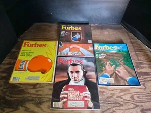 Forbes 1983 Magazine Lot of 4 - Jan, Feb, Mar, Nov - Picture 1 of 12