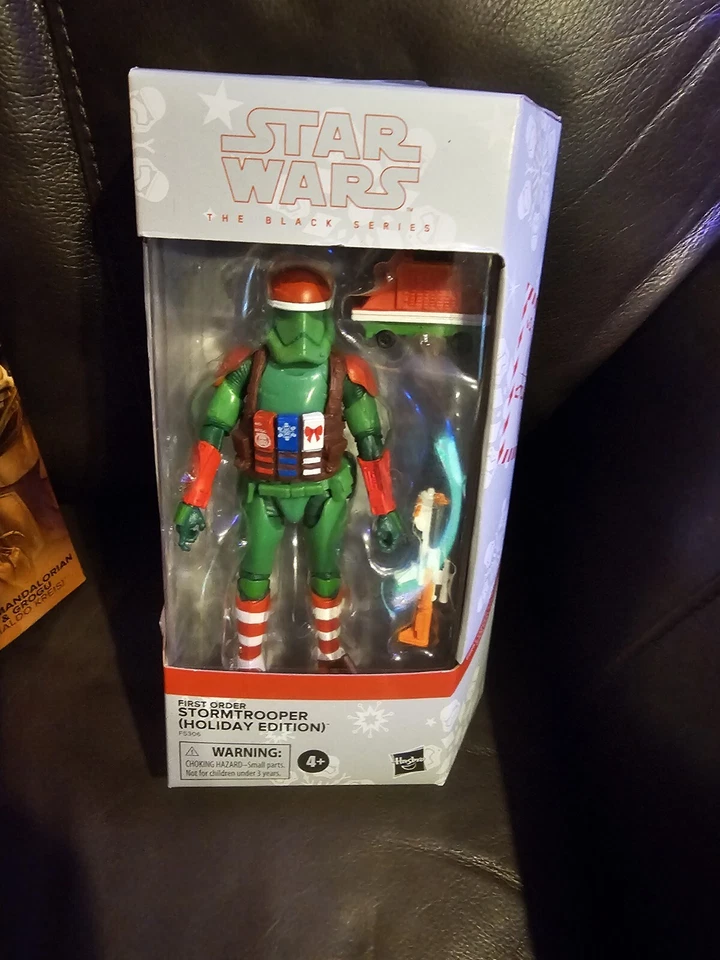 "Figura de 6"" Star Wars The Black Series First Order Stormtrooper (edición de vacaciones)" Foto 1 de 1