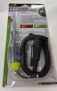 Performance Tool W2992 Computer Safe LCD Digital Circuit Tester 3 to 48 Volt - Picture 1 of 6