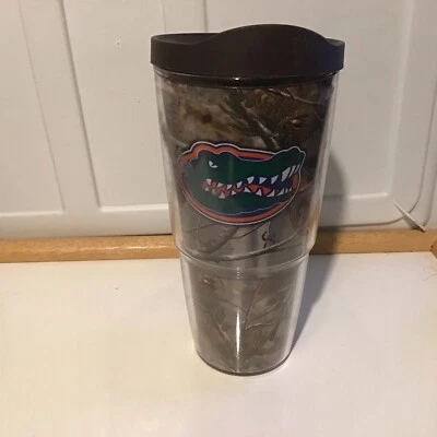 TERVIS Tumbler Florida Gators 24oz Travel Double Walled Insulated With Lid Camo - Image 1 of 4