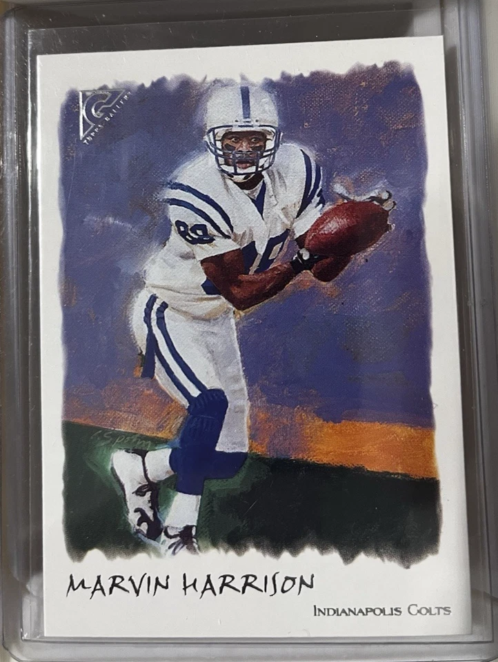 2002 Topps Gallery - Marvin Harrison #57 - Image 1 of 1