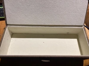 Pandora Brown Suede Jewelry Box with Wrap Tie Closure - Picture 1 of 3