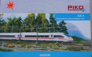 PIKO 51403 (traccia H0) treno elettrico ICE 4 + confezione originale - digitale + testato - Foto 1 di 4