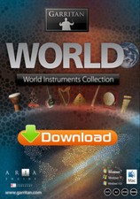 GARRITAN WORLD INSTRUMENTS - MUSIC SOFTWARE - DIGITAL - NEW - WIN/MAC