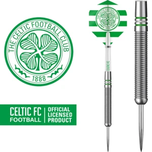 Dardos de tungsteno Celtic 24 g punta de acero - Club de fútbol FC con licencia oficial - Imagen 1 de 1