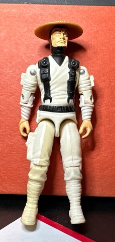 G.I. Joe Mortal Kombat 1991 Raiden Action Figure Hasbro. Nice Hat - As shown Cover