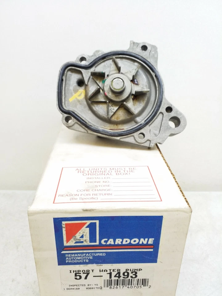 Bomba de água 57-1493 A1 motor Cardone frete grátis devoluções grátis  - Imagem 1 de 3