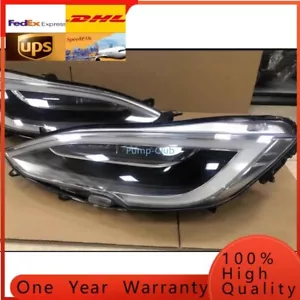 New Pair Headlight Assembly For Tesla Model S 2016-2020 1053570, 1053571 - Picture 1 of 4