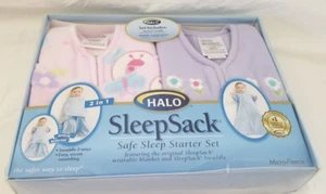 HALO SleepSack Safe Sleep Starter Kit Ladybug Swaddle & Wearable Blanket NIP - Picture 1 of 9