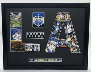 Los Angeles Dodgers championship collage art - Picture 1 of 9