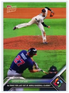 2023 Topps Now World Baseball Classic Shohei Ohtani Japan #WBC-71