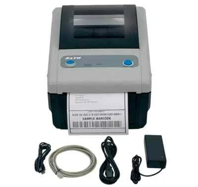 SATO CG412DT Thermal 4x6 Barcode Label Printer LAN USB - similar to Zebra ZD420 - Image 1 of 4