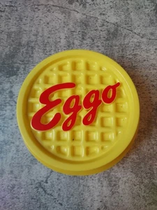 Vintage 2012 Retro Kellogg’s Eggo Waffel erweiterbarer Aufbewahrungsbehälter gelb - Bild 1 von 6