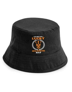 My Lucky Metal Detecting Bucket Hat Gift Father's Day Birthday - Picture 1 of 7