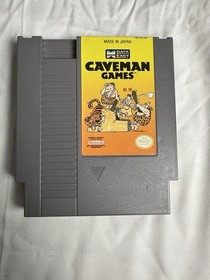 Caveman Games Nintendo NES Game Cartridge Only 1990 Classic Retro Sports