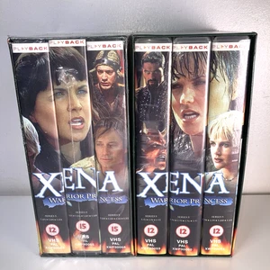 Xena Warrior Princess VHS Season 5 Complete TV Series Box Sets - 1 Still Sealed - Imagen 1 de 8