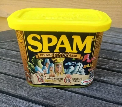 Banco de spam Monty Python Golden Honey Grail edição de colecionador - Imagem 1 de 4