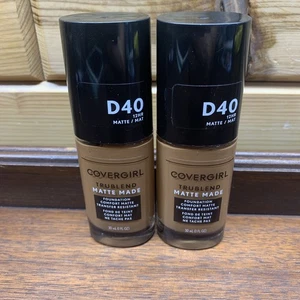 2 FUNDACIONES COVERGIRL TRUBLEND D40 Bronce Profundo 12 horas de desgaste - Imagen 1 de 2