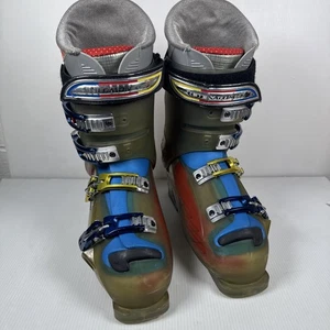 Salomon Crossmax Ski Boots Flex 100 CarbonLink SensiFit 3-D Size 28/29.5 Mondo - Picture 1 of 9