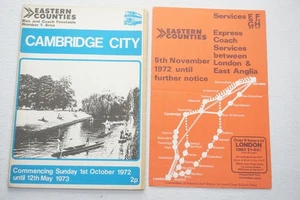 May 1973 Cambridge City Bus Timetable Eastern Counties - Picture 1 of 7