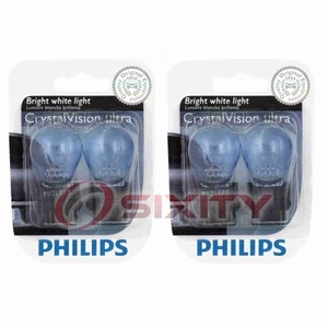 2 pc Philips Tail Light Bulbs for Chevrolet Avalanche Blazer C1500 C1500 jc - Picture 1 of 5