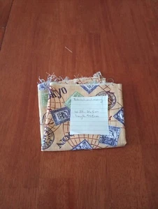 Money Printed Fabric Scrap - Picture 1 of 18