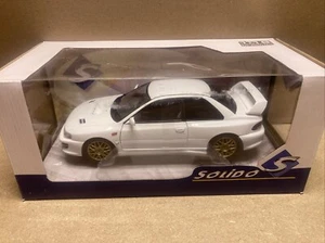 1:18 Solido SUBARU IMPREZA 22B White - Picture 1 of 4