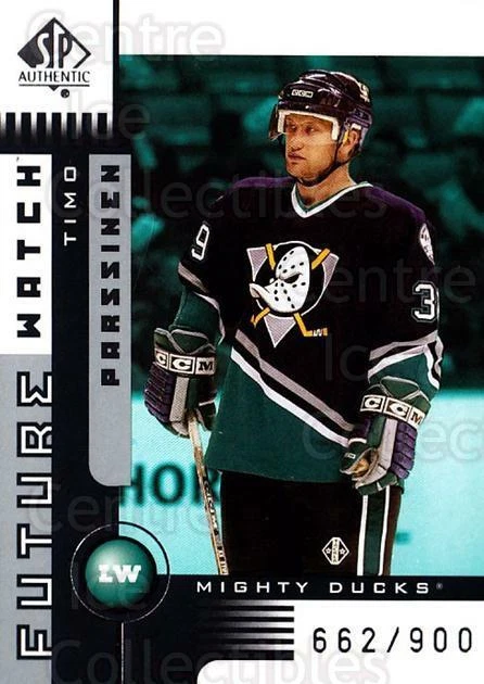 2001-02 SP Authentic #132 Timo Parssinen - Image 1 of 1