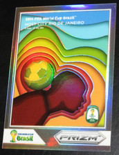 2014 Prizm World Cup Host City Rio De Janeiro Brazil Poster Silver Prizms