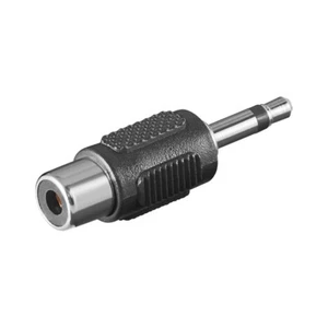 3.5mm Male stereo plug to Rca Female jack Audio Connector adaptor Joiner - Picture 1 of 1