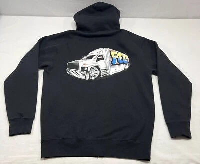 Suéter con Capucha Cremallera Completa FTP FUCKTHEPOPULATION Negro Espalda Gráfico Para Hombre Mediano Foto 1 de 4