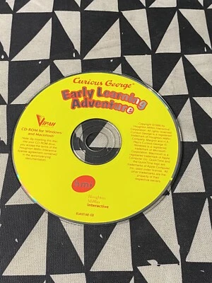 Curious George: Downtown Adventure PC/Mac CD-ROM (2002) disc only - Image 1 of 2