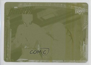 2018 Upper Deck Marvel Daredevil Seasons 1 & 2 Printing Plate Yellow 1/1 #16 he7