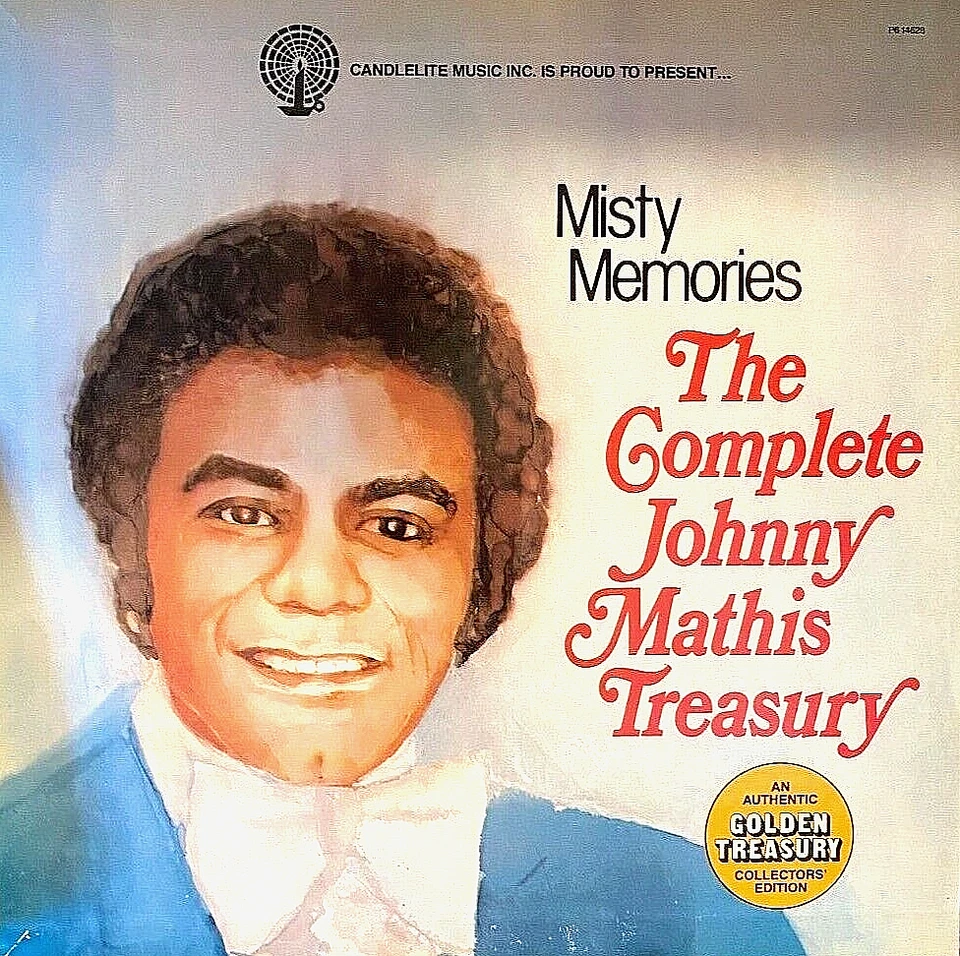 JOHNNY MATHIS "MISTY MEMORIES" (6 LP BOX SET) PREMIUM QUALITY USED LP (NM/EX) - Image 1 of 1