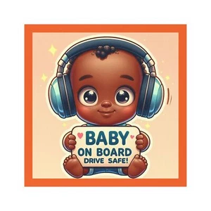 Car Magnets, Baby on Board Magnet, Parenting Gift, Nursery Decor, CarAccessories - Picture 1 of 4