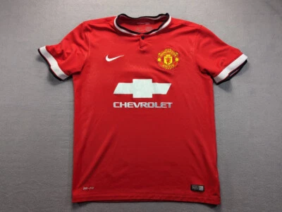 Adidas Juan Mata #8 Manchester United 2014/15 Home Jersey Hombre Talla M Camiseta Roja Foto 1 de 4