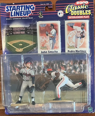 Vintage Starting Lineup Collectibles 2000 Classic Doubles, Smoltz & P. Martinez Cover