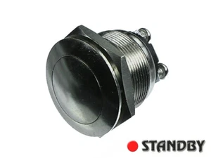 1pc PBS28B SPST (N/O) MOMENTARY ON ANTI VANDAL PUSH BUTTON SWITCH 2A/250VAC - Bild 1 von 3