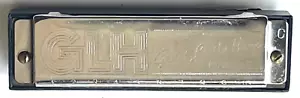 "EXCELENTE ORIGINAL HOHNER ""GRAN ARPA PEQUEÑA"" EN CLAVE C ARPA ARMÓNICA BLUES - Imagen 1 de 5