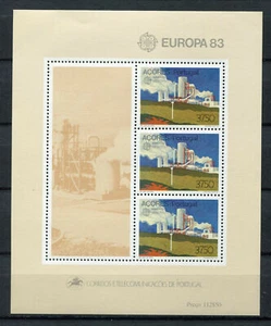 S8340) Azores MNH 1983, Europa, Geothermic Plant S/S - Picture 1 of 1