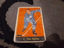 1960-61 Parkhurst Tim Horton Vintage Hockey Card #1 L@@K!!