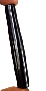 Zylindrische Form roter Rhodolith Granat Edelstein natürlich 60 kt + zertifiziert - Bild 1 von 8