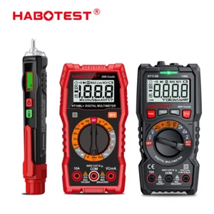 Multímetro digital HABOTEST HT113B medidor de prueba de voltios medidor de CA CC probador de ohmímetro - Imagen 1 de 24