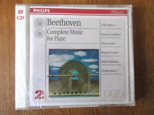 Beethoven - Complete Flute Music / Gazzelloni / Philips 454 247-2 / Ed1 Sealed - Picture 1 of 2