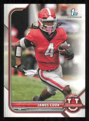 2022 Bowman University #19 James Cook - Image 1 of 2
