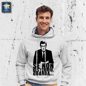 FELPA GERMANO MOSCONI IDEA REGALO DIVERTENTE FASHION SCHERZO CALCIO - Picture 1 of 5